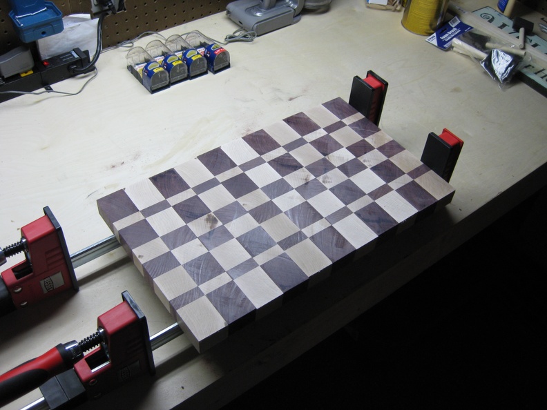 10 Alternating the strips for a checkerboard effect.JPG